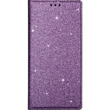 Seashell Digital Samsung Galaxy M51 Stand Kılıf Göstergesi Için Flaş Toz Otomatik Emilmiş Deri Kabuk (Yurt Dışından)