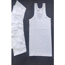 Gizem İç Giyim 6'lı Paket Kalın Askı Çocuk Atlet