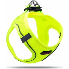 Tailpetz Air Mesh Harness Köpek Göğüs Tasması Xxsmall Lime 24 - 28 x 28 - 32 cm