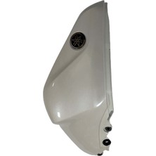 Yamaha YZF R25 2014-2018 Sol Logolu Depo Yanı Grenajı Paneli Beyaz A