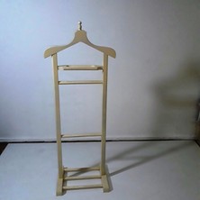 Bengi Ticaret Dilsiz Uşak 90305 Tek Tepeli Kayın torna Krem Lake Boya Ahşap demonte El yapım