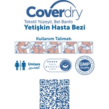 Coverdry Bel Bantlı Hasta Bezi Large 60 Adet