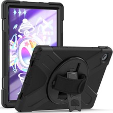 MobaxAksesuar Lenovo Tab M10 Plus 3. Jenerasyon TB-125FU TB-128FU Defender Askılı Zırhlı Tank Case