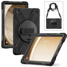 MobaxAksesuar Samsung Galaxy Tab A9 Plus X210 X215 X216 Defender Askılı Zırhlı Tank Case