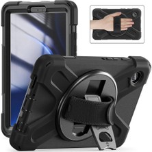 MobaxAksesuar Samsung Galaxy Tab A9 X110 X115 Defender Askılı Zırhlı Tank Case