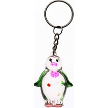 Gökçe Koleksiyon Penguen Figürlü Eski Anahtarlık AKS701