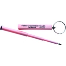 Gökçe Koleksiyon Türkiye Yardımsevenler Derneği Tokat Kalem Formunda Eski Anahtarlık AKS1146