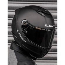 Ls2 Sttream 2 Mat Siyah Kask ( Siyah+Şeffaf Cam )