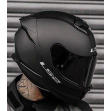 Ls2 Sttream 2 Mat Siyah Kask ( Siyah+Şeffaf Cam )