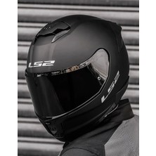 Ls2 Sttream 2 Mat Siyah Kask ( Siyah+Şeffaf Cam )