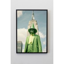 İllustroworks Koni Vader - Darth Vader Star Wars - Çerçevesiz Özgün Tasarım Tablo Poster Duvar Tablosu