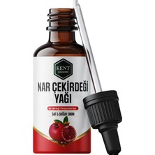 Kent Bahçesi Nar Çekirdeği Yağı 100ML %100SAFDOĞALKATKISIZ Soğuk Sıkımpomegranate Cold Press