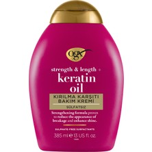 OGX Kırılma Karşıtı Keratin Oil Sülfatsız Krem 385ml