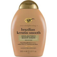 OGX Brazilian Keratin Smooth Sülfatsız Bakım Kremi 385 ml