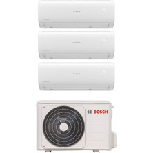 Bosch A++ 21000 BTU 1 Dış + 3 İç Ünite (3x9000 BTU) Multi Inverter Klima