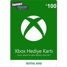 Xbox 100 Tl Hediye Kartı Bakiye Kodu