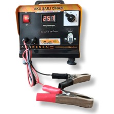 Morensa Enerji 12/24 Volt 25 Amper Akü Şarj Cihazı(İKİ AKÜLÜK)