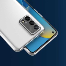 Grabono Oppo A74 4g Kılıf Kamera Korumalı Şeffaf Süper Silikon Kapak