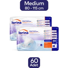 Lorina Bel Bantlı Hasta Bezi Medium 60'lı