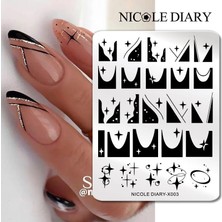 Nicole Diary Metal Stampa Tabakası X003 (56250)