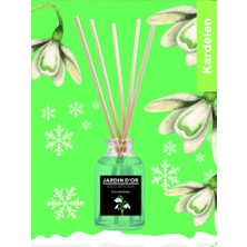 Jardin D'or 4'lü Çubuklu Oda Kokusu Seti- Avantajlı Paket 50 ml (Kır Çiçekleri-Kardelen-Limon-Sandal Ağacı) Reed Diffuser