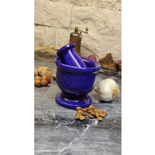 Mermer Renkli Havan Biblo 8X8CM
