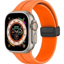 Mimtec Apple Watch Uyumlu 38MM 40MM 41MM 1/2/3/4/5/6/se/7/8/9 Kordon Mıknatıslı Kordon