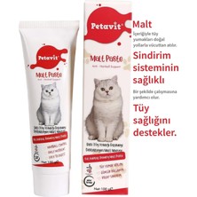 Petavit Kedi Malt Macun 100 gr (Tüy Yumağı Önleyen Malt Paste Hairball)