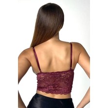 Femoods Kadın Dantelli Şık Bralet