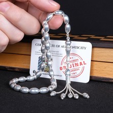 Tesbihcibaba Palmira Model Safe Tasarım 925 Ayar Gümüş Tesbih