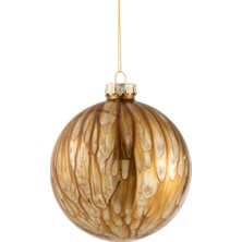 Laromita Decoration Ebruli Yılbaşı Süsü Bronz / L