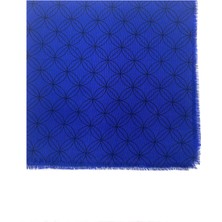 Naz Ipek Püskürtme Desen Pigment Baskı Eşarp Yumuşak Dokulu 100X100 Saçaklı Kışlık Yazma