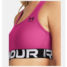 Under Armour Kadın HeatGear® Armor Mid Branded Spor Sütyeni 1383544-686