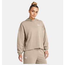 Under Armour Kadın UA Rival Terry Oversized Kapüşonlu Üst 1382736-204