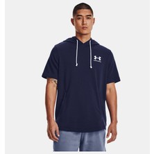 Under Armour Erkek UA Rival Terry Kısa Kollu Kapüşonlu Üst 1370396-410