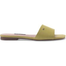 Nine West PEACE 3FX Sarı Kadın Düz Terlik