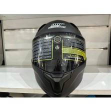 MTS Kask Mts Pro 910 Güneş Gözlüklü Mat Siyah