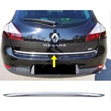 Ebal Oto Renault Megane 3 Krom Bagaj Alt Çıtası 2010-2016 P. Çelik (Hb)