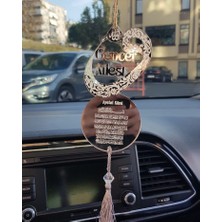 Olur O Zaman Kişiye Özel Vav Araba Süsü Pleksi Dikiz Aynası Süsü