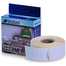 Ecotag Dymo Muadili Etiket 54 mm x 25 mm - 500 Adet