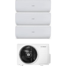 Bosch A++ 36000 BTU 1 Dış + 3 Iç Ünite (9000 + 12000 + 18000 BTU) Multi Inverter Klima