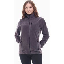 Ghassy Co. Kadın Pro Rüzgar Geçirmez 5 Cepli Tam Fermuarlı Outdoor Polar Ceket TMFR869866011