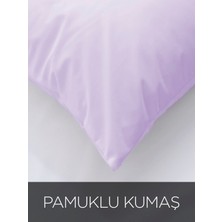 Skyline 2 Adet Pamuklu Renkli Yastık Kılıfı 50X70CM | Fermuarlı Yastık Kılıfı | 5 Farklı Renk Seçeneği YKR002