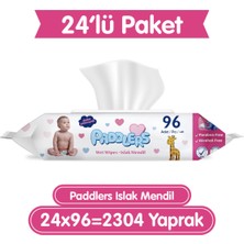 Paddlers Islak Mendil 24X96 Lı Koli (2304 Yaprak)