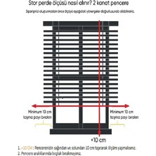 Kidmex Pliseli Ekru Zebra Perde