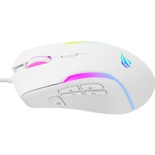 Havit Gamenote MS1033 Rgb Beyaz Gaming Makrolu Oyuncu Mouse 8000DPI