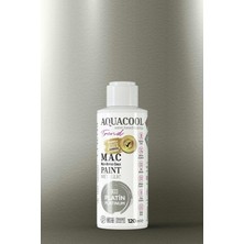 Aquacool Trend M.a.c Su Bazlı Metalik Hobi Boyası 120 Ml. 903 Platin