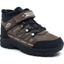 Taşpınar Ayakkabı T-Rocs Erkek Rahat Çocuk Kışlık  Kauçuk Kaymaz Taban Kısa Bot Spor Ayakkabı 26-35