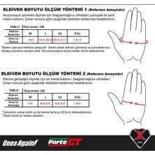 Forte Gt MG07 Yazlık Siyah Eldiven (Xl)