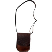 LN Leather Gerçek Deri El Işçiliği Butik Üretim Özel Tasarım Omuz Askılı Kadın Çantası